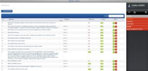Integrated referee online testing
